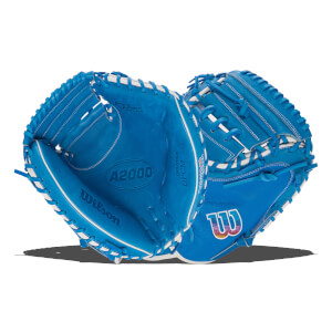 Wilson A2000 Autism Speaks SuperSkin DPCM 33" Baseball Catcher's Mitt: WBW10084833: Image #420153