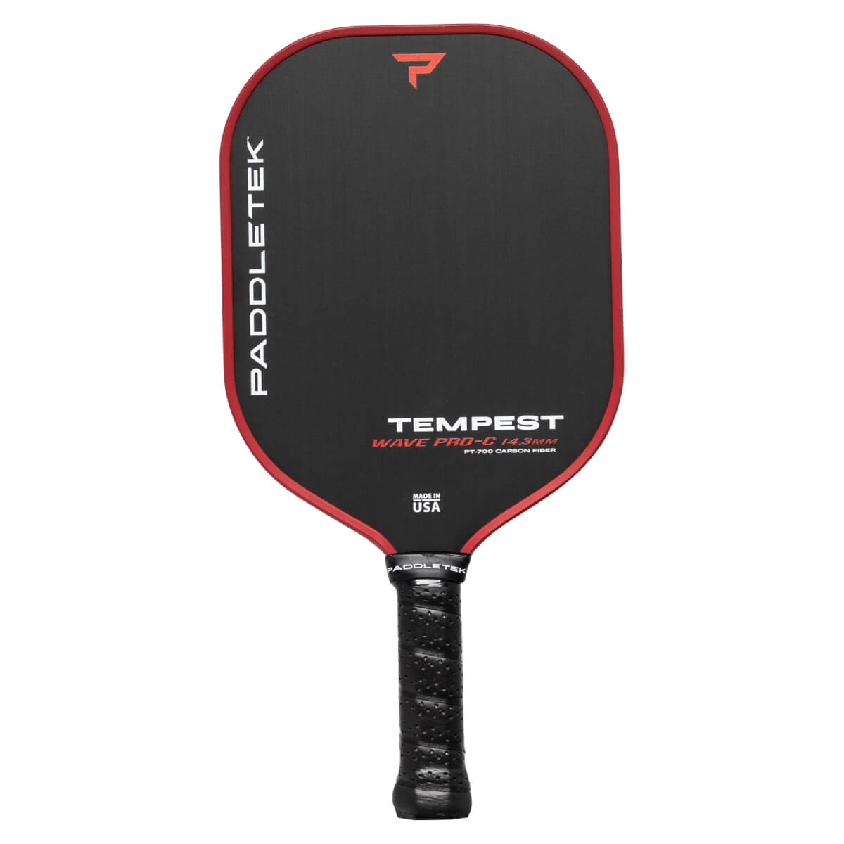 Paddletek Tempest Wave Pro-C 14.3mm Carbon Fiber Pickleball Paddle: Image #442931