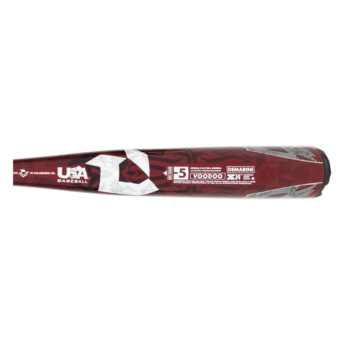 DeMarini Voodoo ONE -5 USA Baseball Bat: WBD2361010: Image #432232