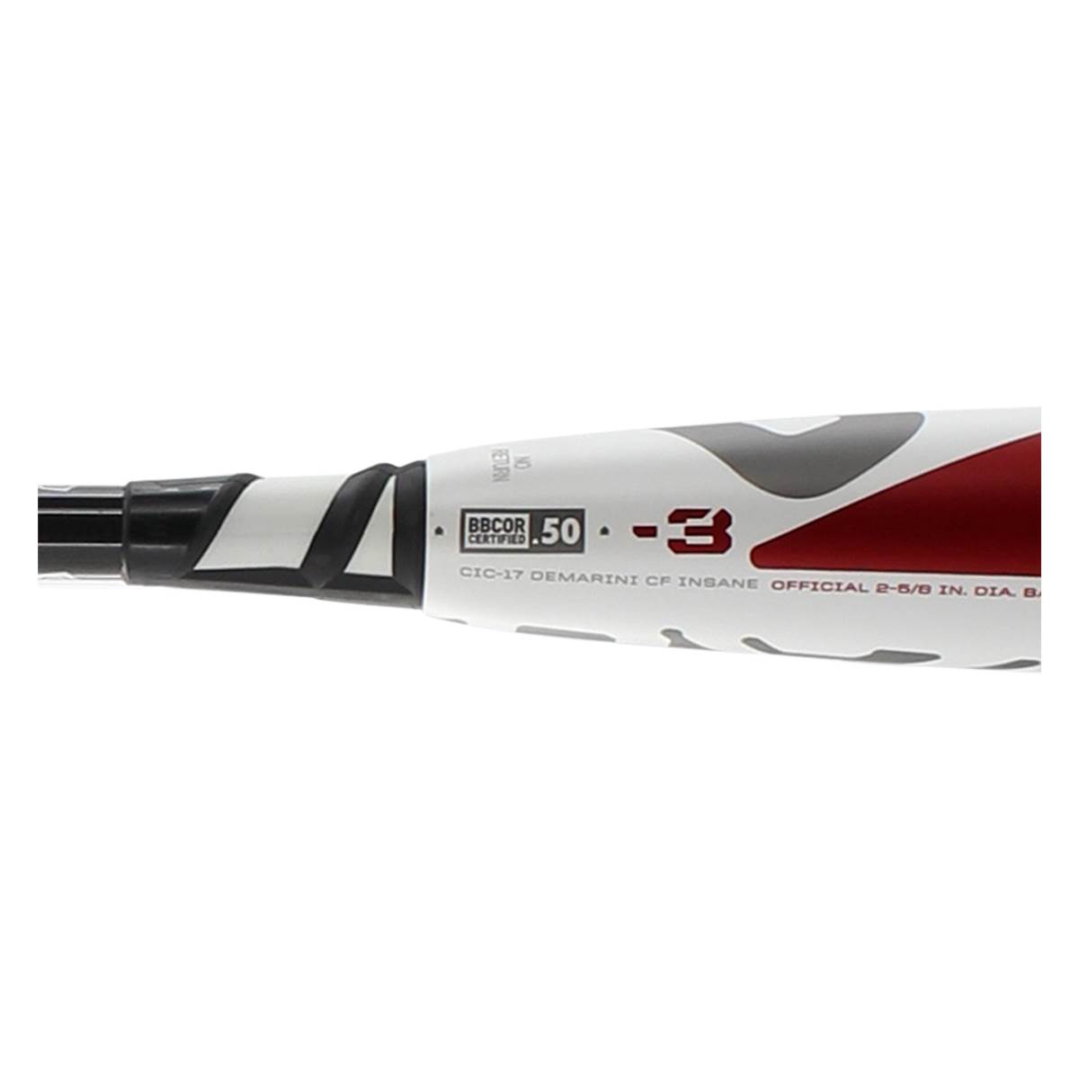 Demarini CF Insane 33/30 Paraflex Plus -3 BBCOR .50 Baseball Bat CIC-19