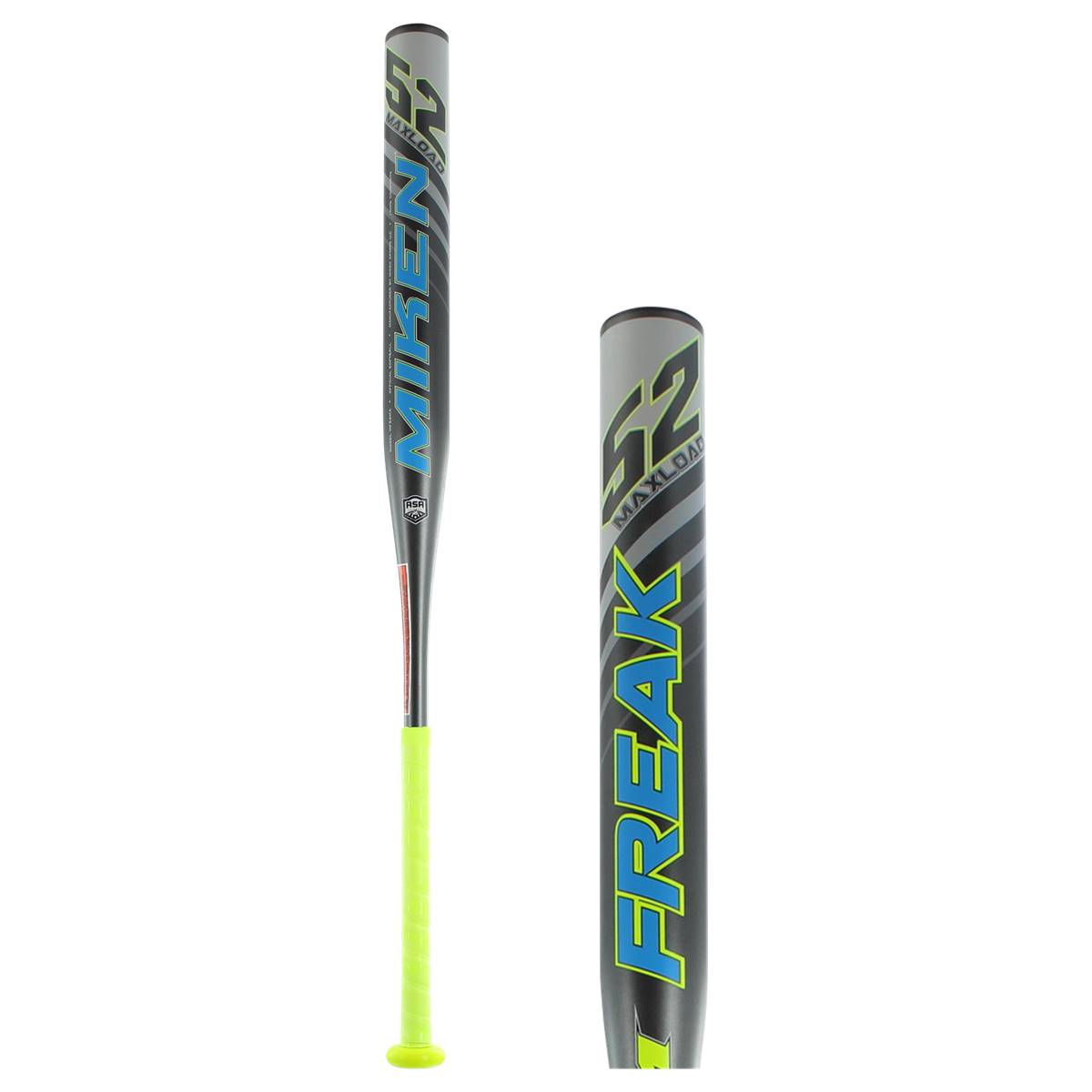 Miken Freak 52 Maxload ASA Slow Pitch Softball Bat MF52MA