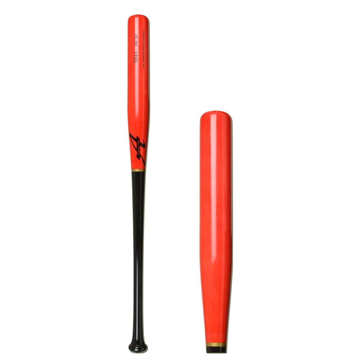 ABat Maple Wood Slow Pitch Softball Bat SB43 Black/Red *Demo