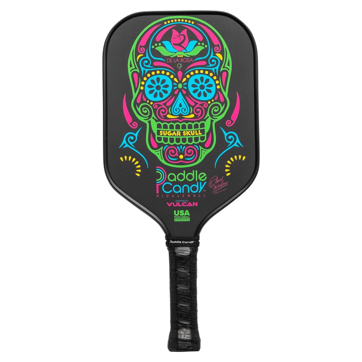 Vulcan Paddle Candy Daniel De La Rosa Heavyweight Composite Pickleball Paddle: Image #425289
