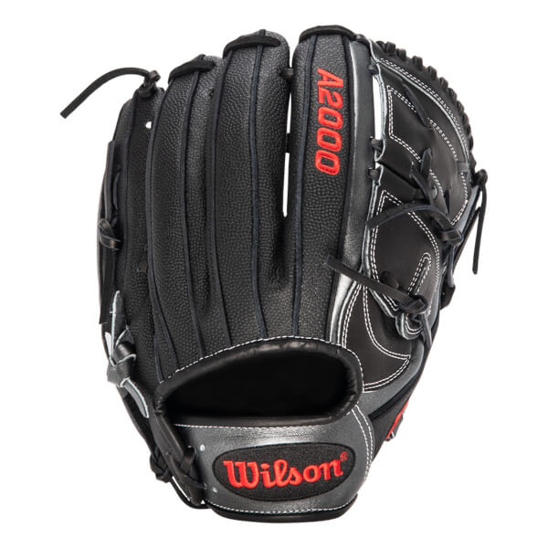 Wilson A2000 軟式グローブ 黒/赤 Wilson A2000 SuperSkin 12