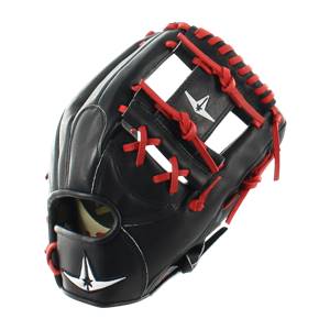 All Star System Seven 11.5" Baseball Glove: FGS7-IF Black / Red: Image #317068