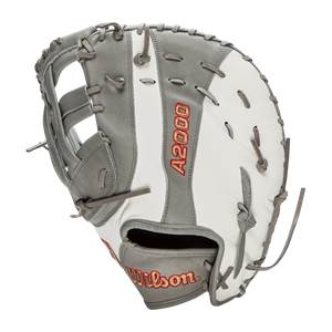 Wilson A2000 SuperSkin FP1B 12.50" Fastpitch Softball First Base Mitt: WBW100219125: Image #408461