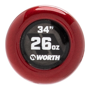 2025 Worth Bedlam 13" Balanced USSSA Slow Pitch Softball Bat: WSU5PMB1B: Image #454165