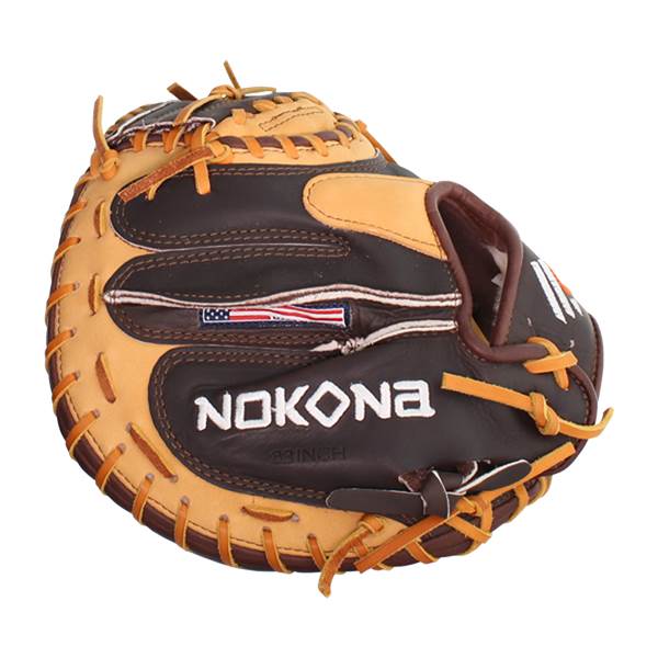 S-2 32 Closed Web Baseball Catcher's Mitt - Nokona Ballgloves