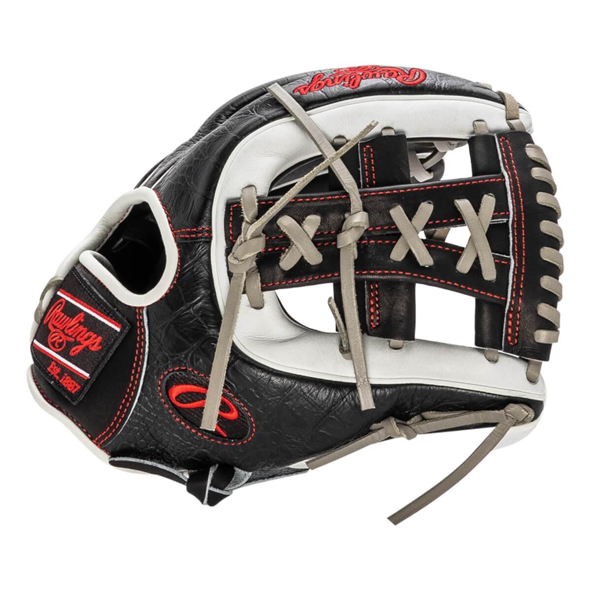 Rawlings Heart of the Hide Croc Skin 11.5" Baseball Glove: PRO314-32BW: Image #429055