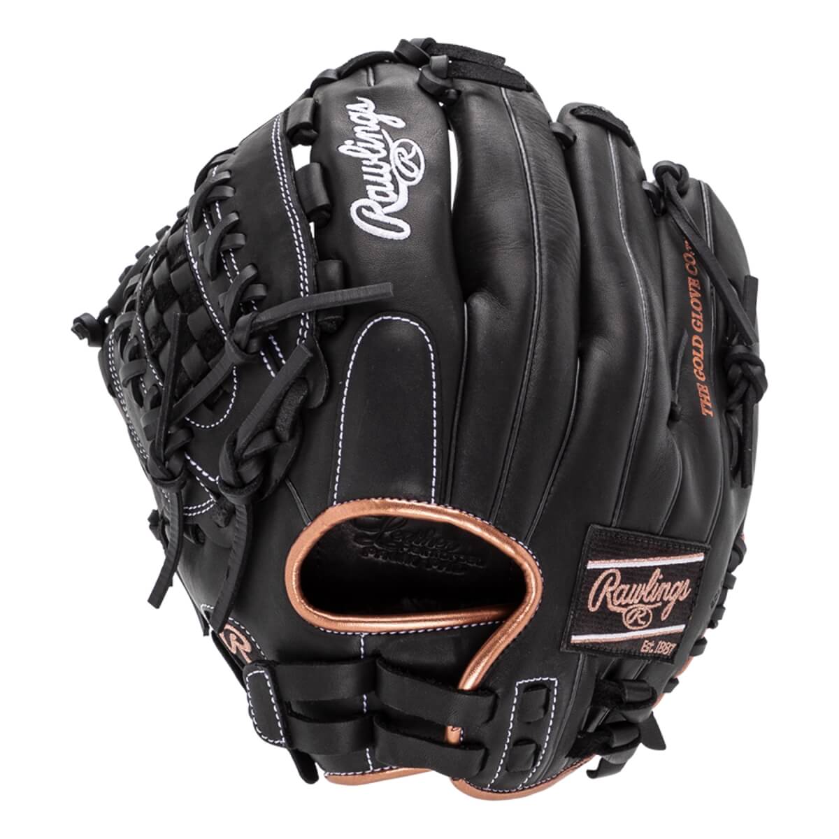 Rawlings R9 12.5" Fastpitch Softball Glove: RR9SB125-18B: Image #447773
