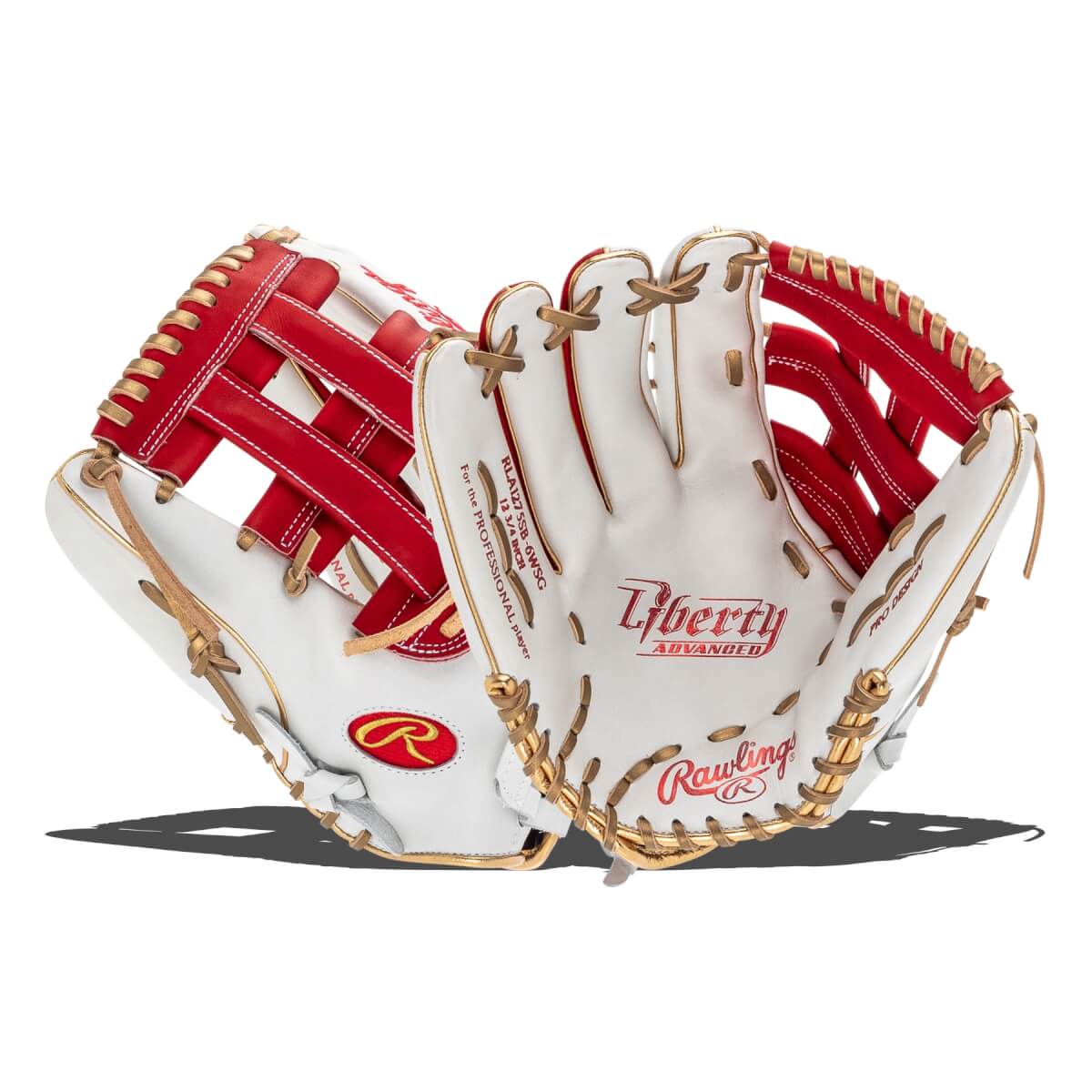 Rawlings Liberty Advanced Color Series 4.0 12.75" Fastpitch Softball Glove: RLA1275-6WSG: Image #450518