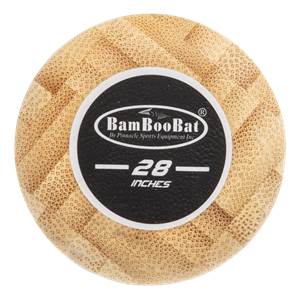 BamBooBat Bamboo Wood Youth Baseball Bat: YHNBB100D Natural/Black: Image #411876