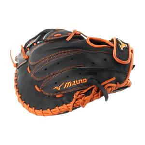 Mizuno MVP Prime SE 34" Fastpitch Softball Catcher's Mitt: GXS50PSE6 Black / Orange: Image #315480