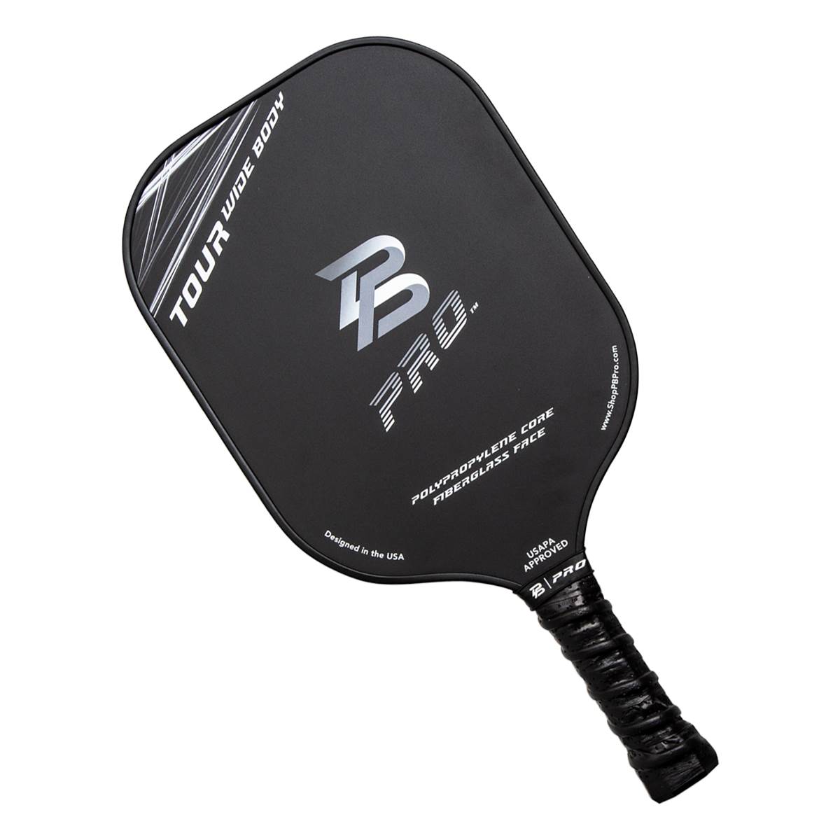 PB Pro Tour Widebody Middleweight Composite Pickleball Paddle: Image #401856