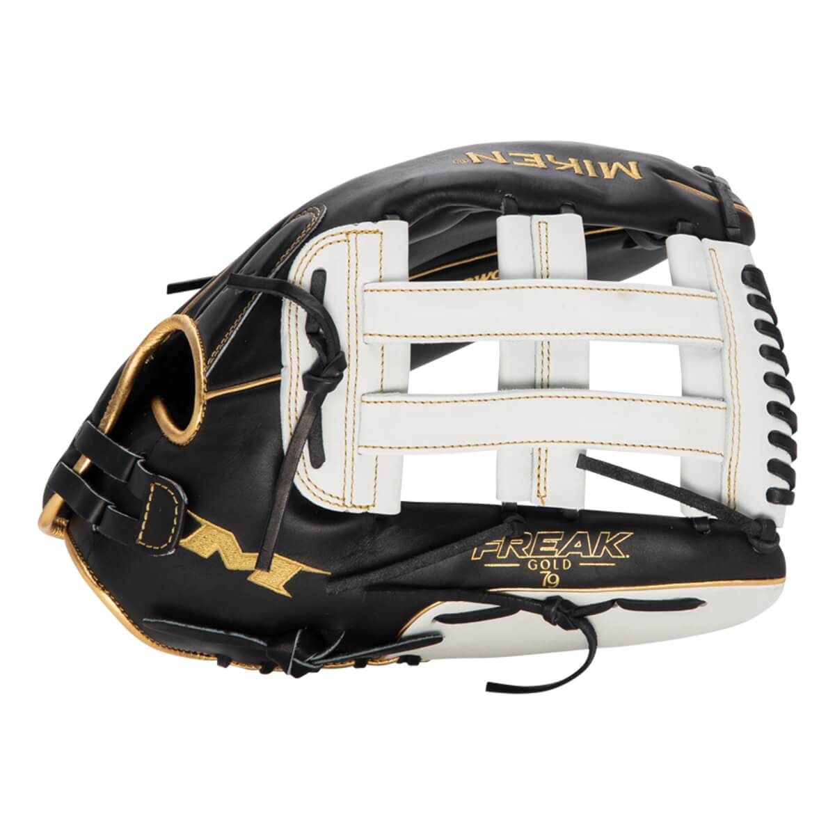 Miken Pro Series Freak Gold 15" Slow Pitch Softball Glove (PRO150BWG