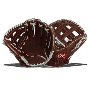 Rawlings R9 Series 11.75" Fastpitch Softball Glove: R9SB715-6DB