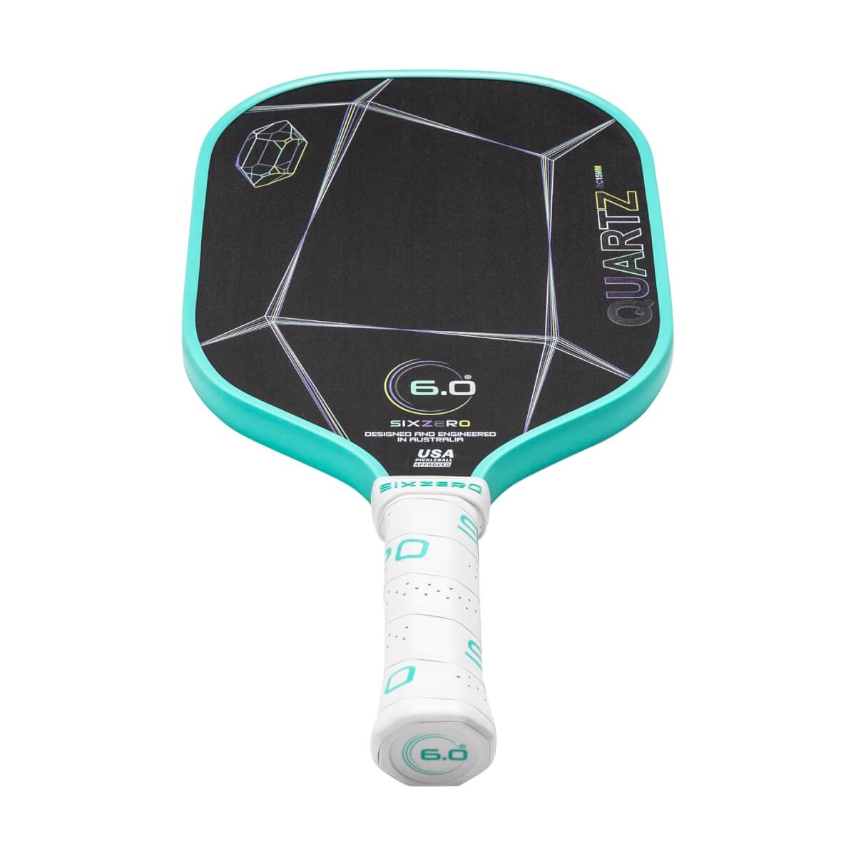 Six Zero Quartz 15mm Carbon Fiber Pickleball Paddle: Image #446486