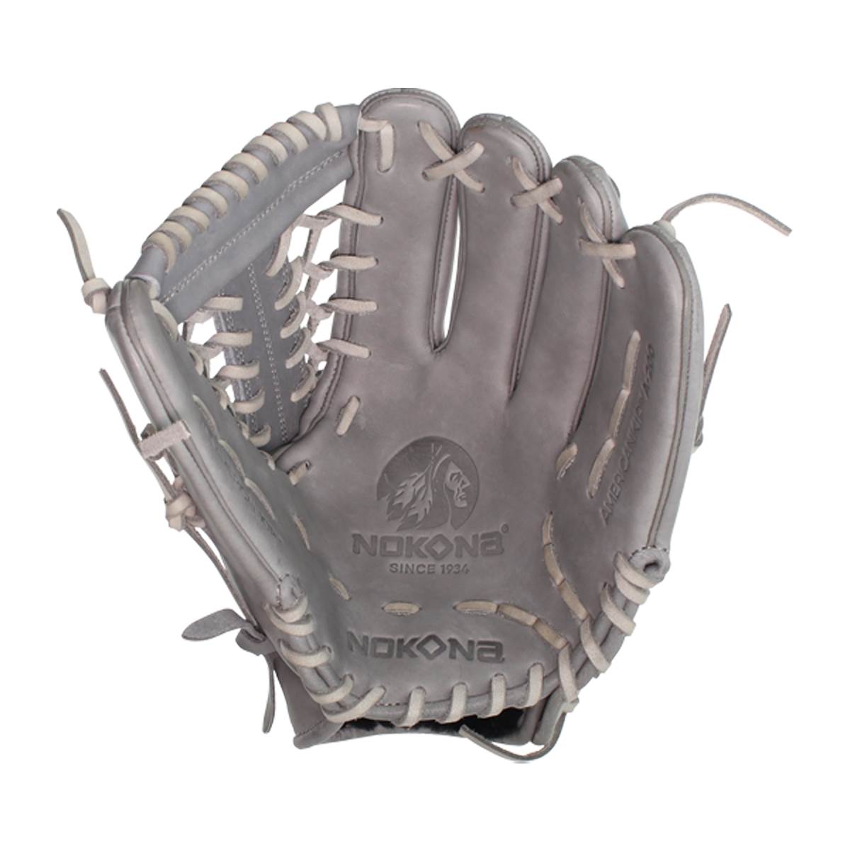 Nokona American Kip Select 11.25" Youth Baseball Glove: A-200MGR: Image #386687