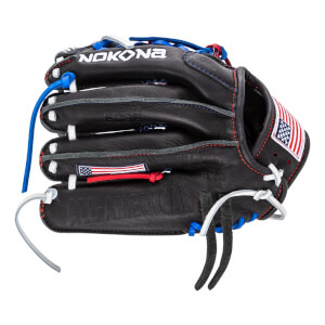 Nokona S1 All American 11.25" Youth Baseball Glove: S1EP200MBKPOP: Image #453613