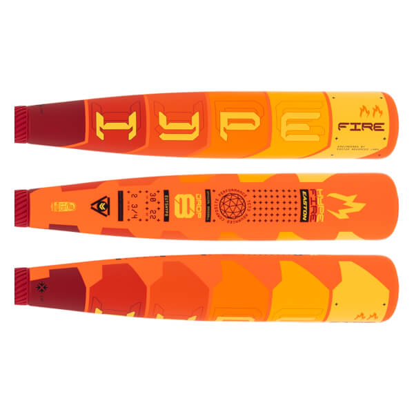Easton Hype Fire -8 USSSA Baseball Bat: EUT5HYP8: Image #446090