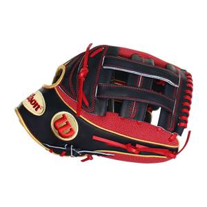 Wilson A2K SuperSkin 12.50" Baseball Glove: WTA2KRB20MB50GM: Image #378078