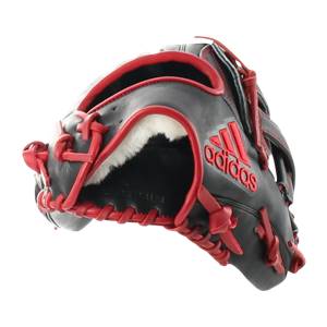 Adidas EQT 12.75" Baseball Glove: EQT1275H Black / Red: Image #313335