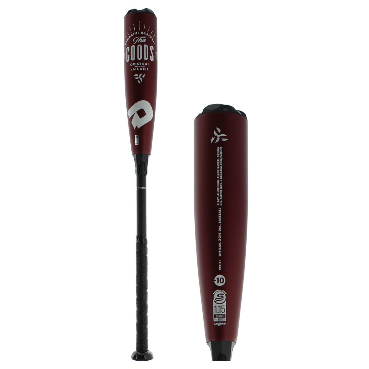 2021 DeMarini The Goods 10 23/4" USSSA Baseball Bat (WTDXGBZ21