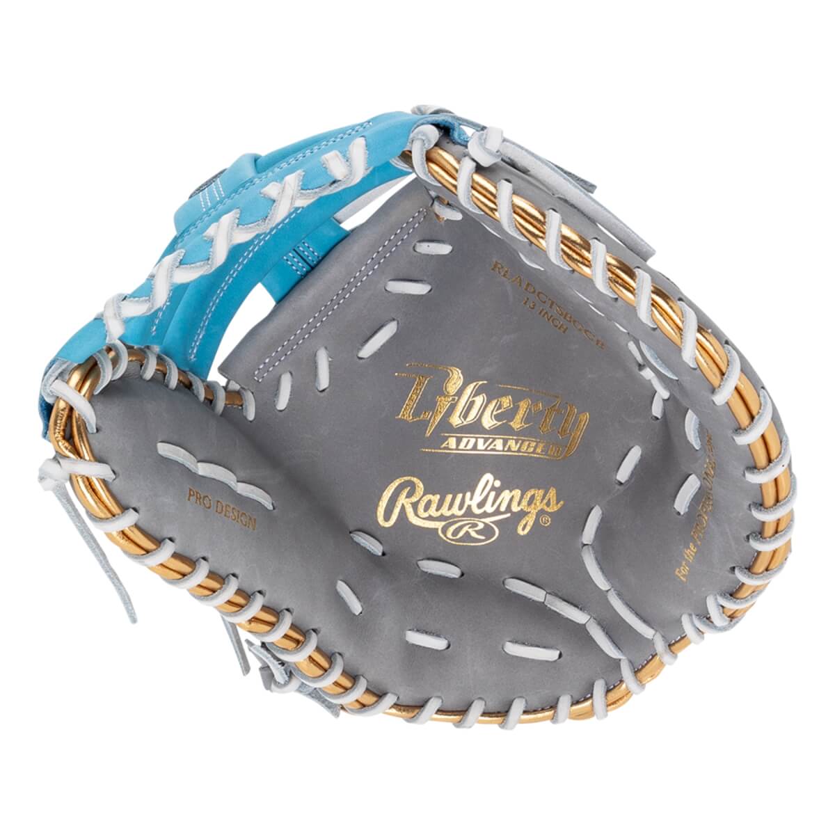 Rawlings Liberty Advanced Color Series 4.0 13" Fastpitch Softball First Base Mitt: RLADCTSBGCB: Image #451105