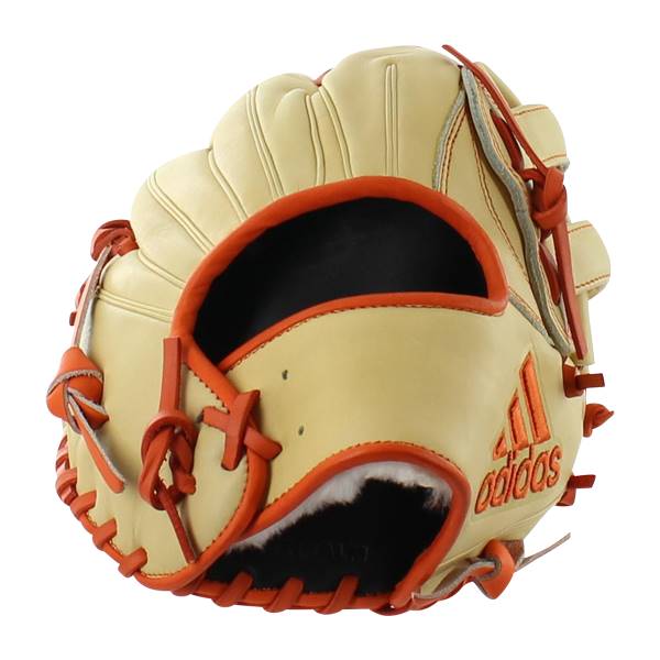 Adidas EQT 12.75" Baseball Glove: EQT1275H Tan / Orange: Image #313440