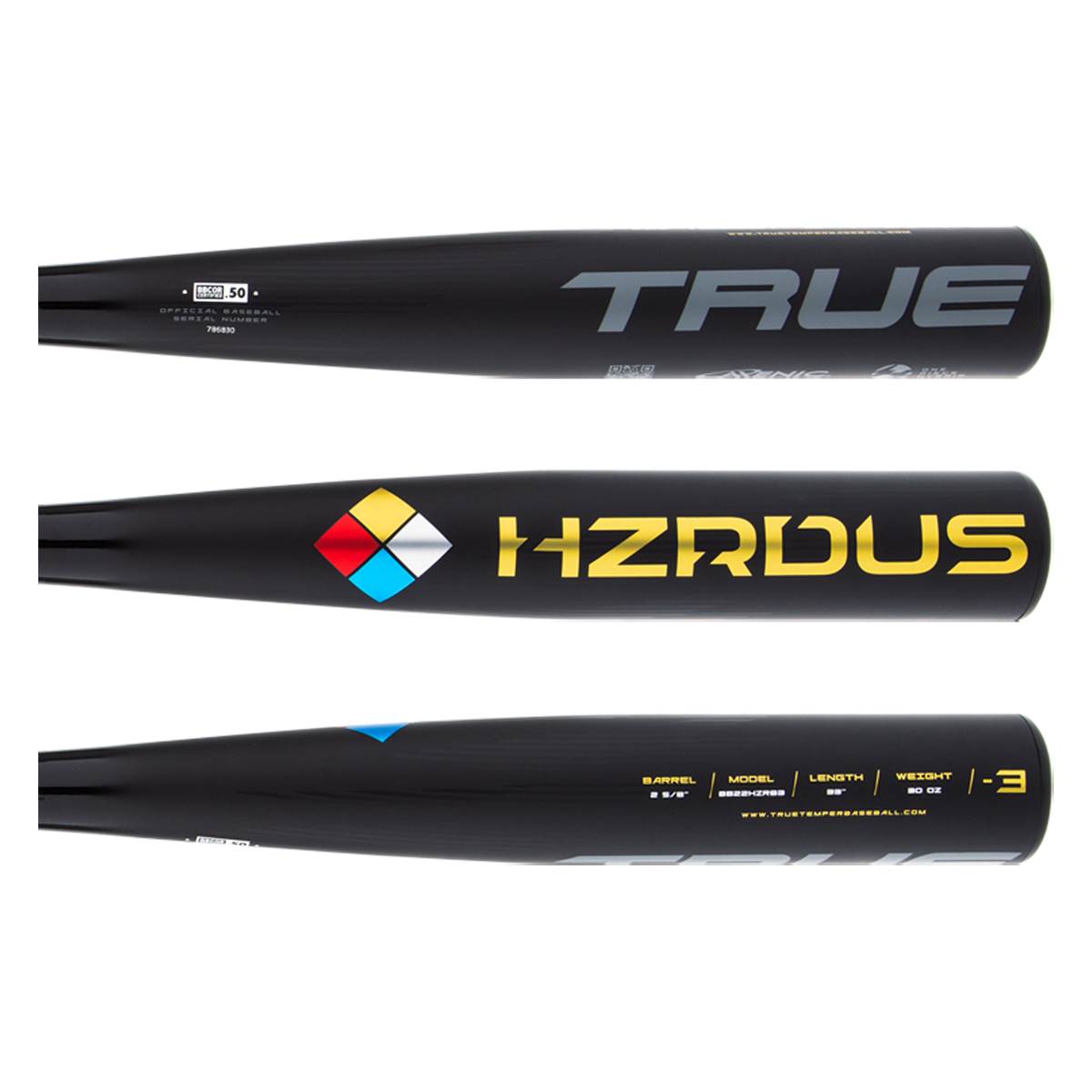 TRUE TEMPER HZRDUS BBCOR Baseball Bat: BBHZRB3: Image #404017
