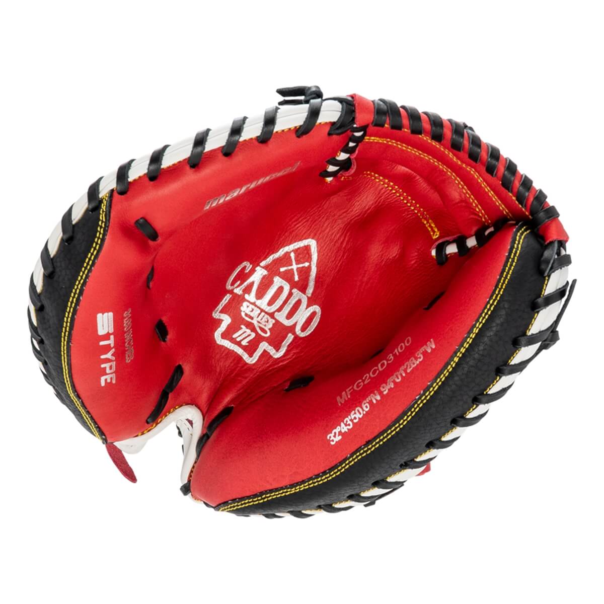 Marucci Caddo 31" Youth Baseball Catcher's Mitt: MFG2CD3100-R/BK: Image #436911