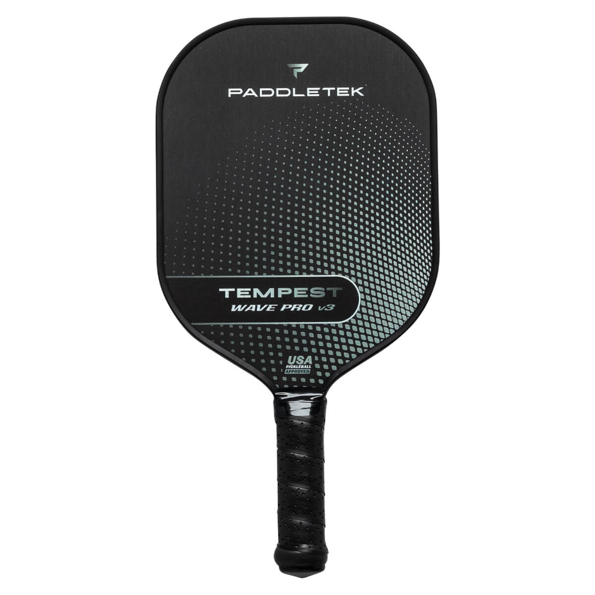 Paddletek Tempest Wave Pro V3 Middleweight Carbon Fiber Pickleball Paddle: Image #436228