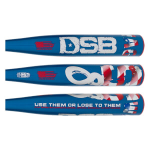 Batte De Baseball Dirty South Dngr 31" - Drop 8 - Or - Jeune - Composite
