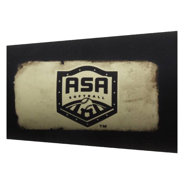 Patch Brodé Vintage ASA – Softball, Neuf