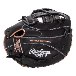 Rawlings R9 12.5" Fastpitch Softball First Base Mitt: RR9SBFBM-17B: Image #447621