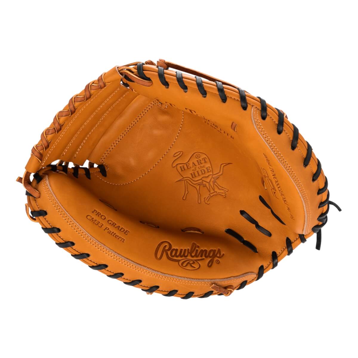 Rawlings Heart of the Hide R2G Croc Skin 33" Baseball Catcher's Mitt: PRORCM33TB: Image #426843