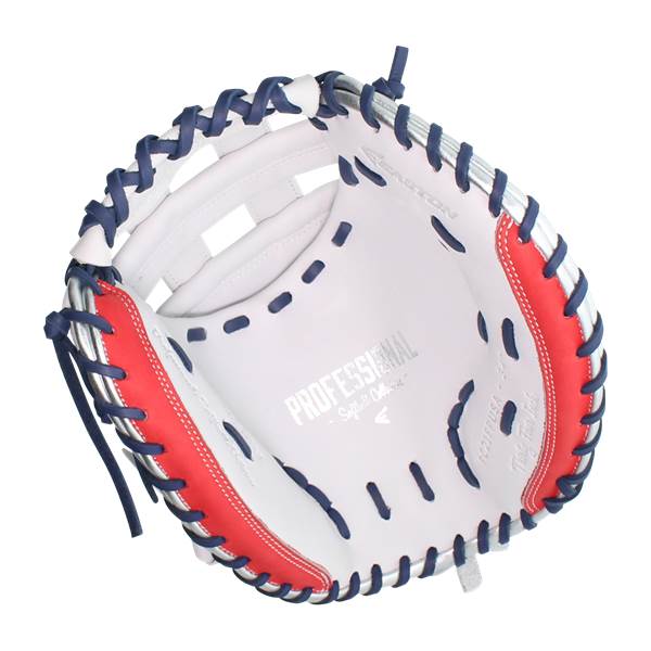 Easton Professional Collection Stars and Stripes 34" Fastpitch Catcher's Mitt: PC21FPUSA: Image #389823