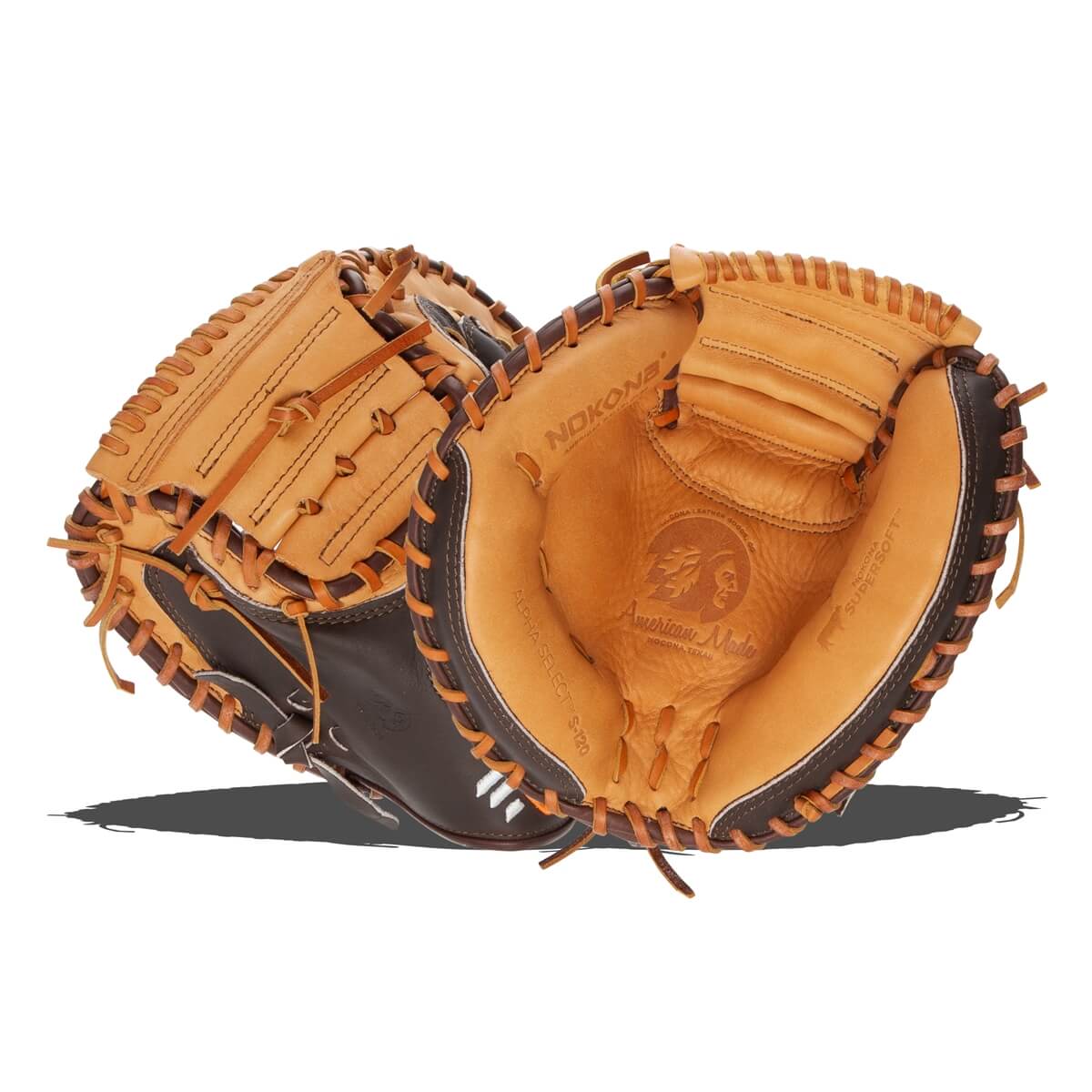 Nokona Alpha 30" Youth Catcher's Mitt: S-120C: Image #412906