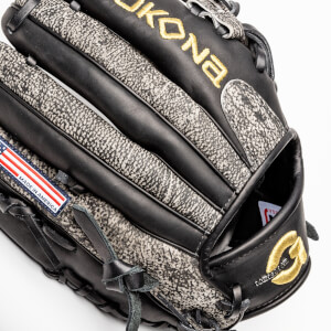 Nokona Exotics G-Series Giraffe Leather 11.5" Baseball Glove: G1150GG: Image #434170