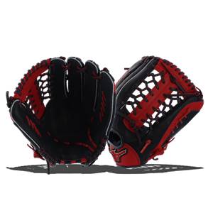 Mizuno MVP Prime SE Baseball Glove: GMVP1277PSE4- Navy/Red: Image #309087
