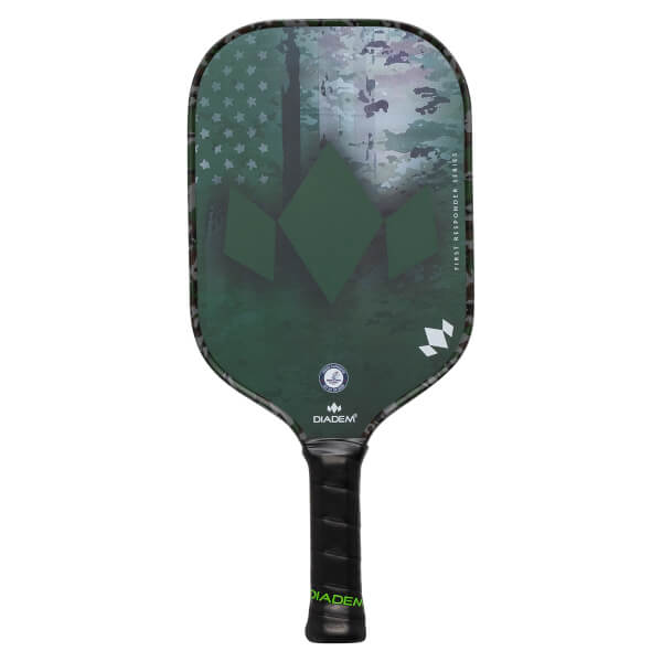 Diadem Warrior Edge First Responder V2 Carbon Fiber Pickleball Paddle: Image #442249