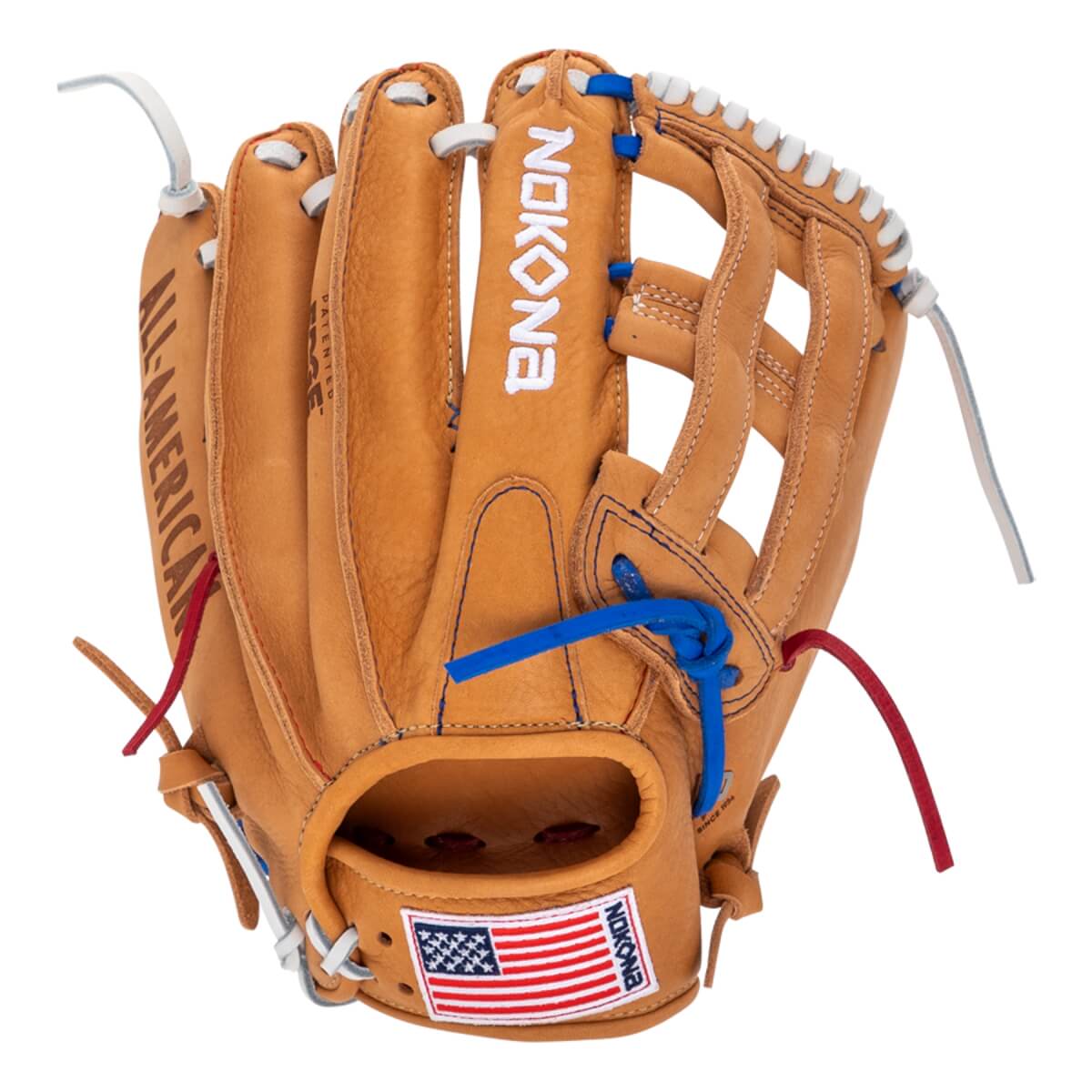 Nokona S1 All American 12.5" Youth Baseball Glove: S1EP800HTNPOP: Image #453607