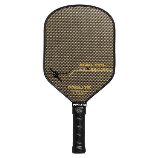 PROLITE Rebel Pro XLT Long Handle LX BLEMISHED Middleweight Carbon Fiber Pickleball Paddle