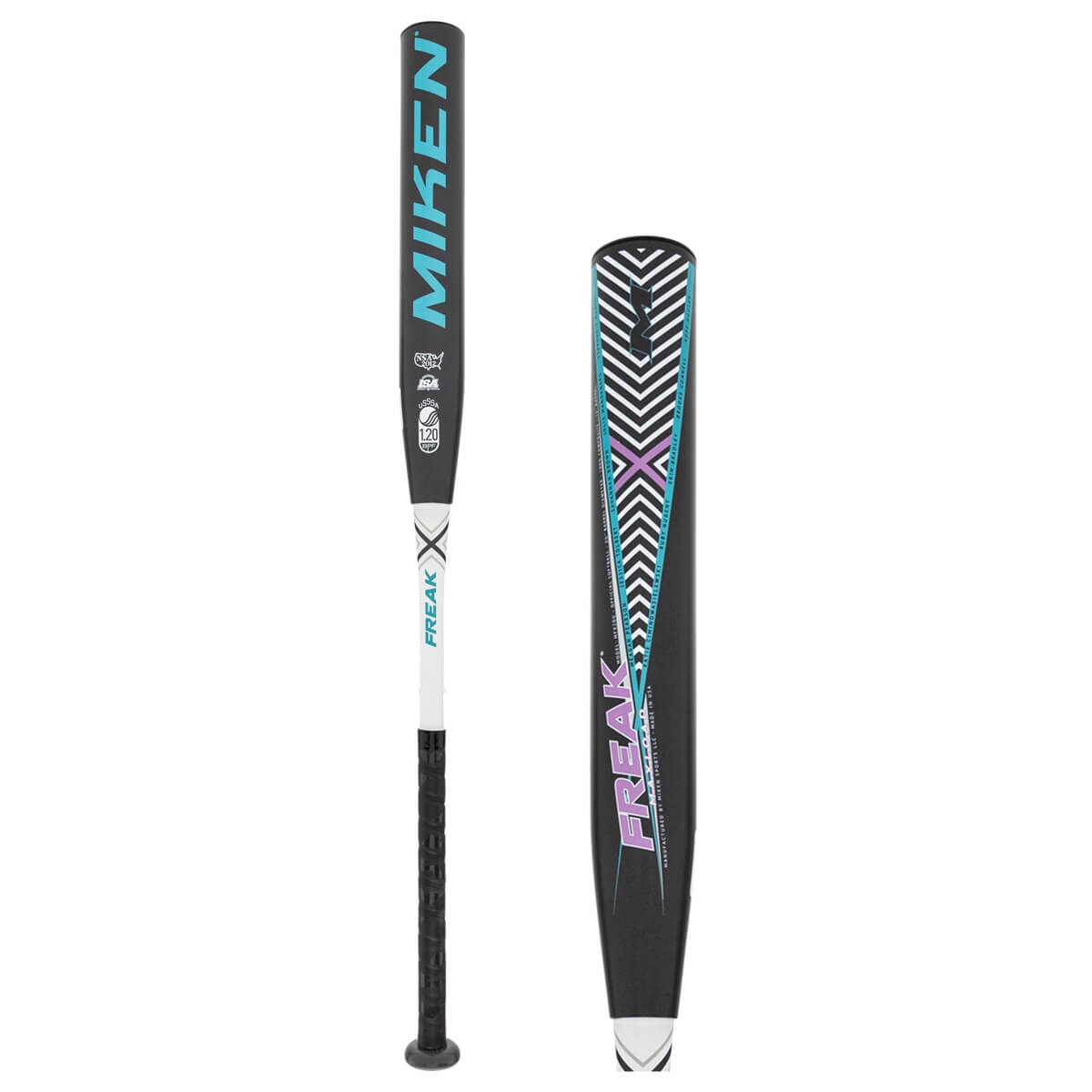 Batte De Softball Miken Freak NXT 33" / 24 Oz - (-9) - 2 1/4" USSSA - Occasion