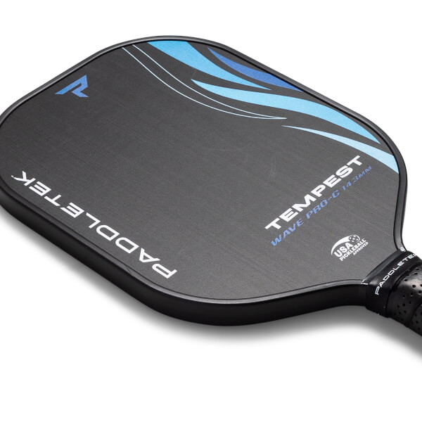 Paddletek Tempest Wave Pro-C 14.3mm Carbon Fiber Pickleball Paddle: Image #442947