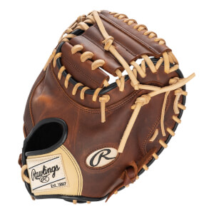 Rawlings Heart of the Hide R2G 33" Baseball Catcher's Mitt: PRORCM33-23TIC: Image #423385