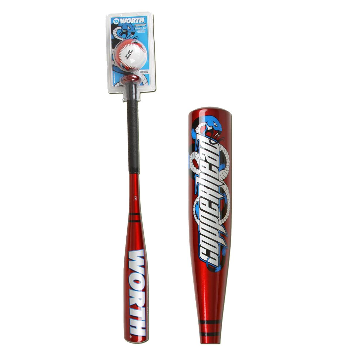 Batte Baseball Worth Copperhead Batte De Baseball Worth Copperhead - 29 Pouces, 19 Oz, Diamètre 2 1/4, BPF 1.15, Occasion Usée Worth Couture