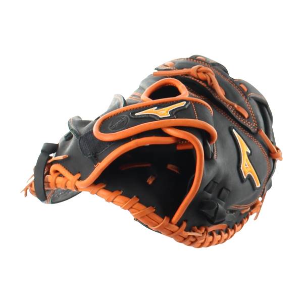 Mizuno MVP Prime SE 34" Fastpitch Softball Catcher's Mitt: GXS50PSE6 Black / Orange: Image #315482