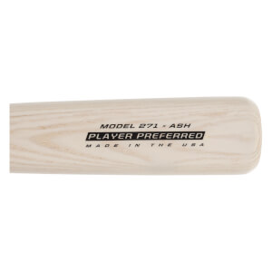 Rawlings Player Preferred Ash Wood Baseball Bat: 271RAB: Image #416398