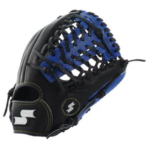 SSK Professional Edge Series #1.5 Baseball Glove: SUS12115BV Black/Blue: Image #306345